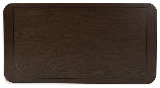 Breckington - Rectangular Cocktail Table - Dark Brown
