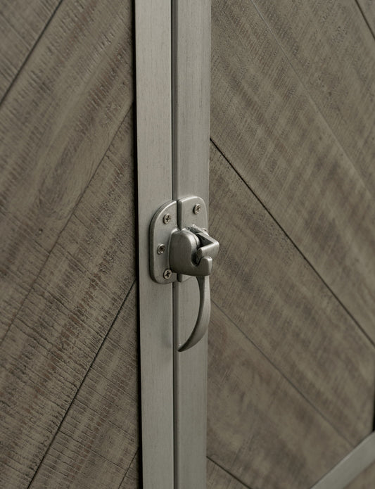 Krystanza - Dining Room Server - Weathered Gray