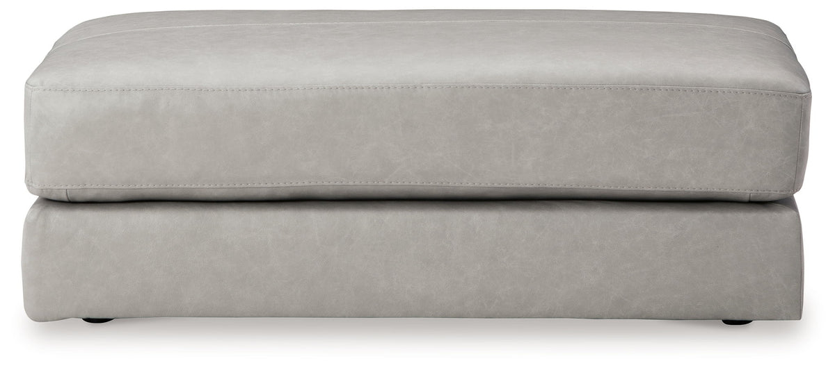 Amiata - Oversized Accent Ottoman - Glacier