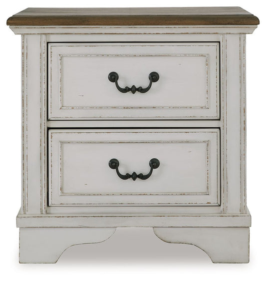 Blendon - Two Drawer Night Stand - Two-tone