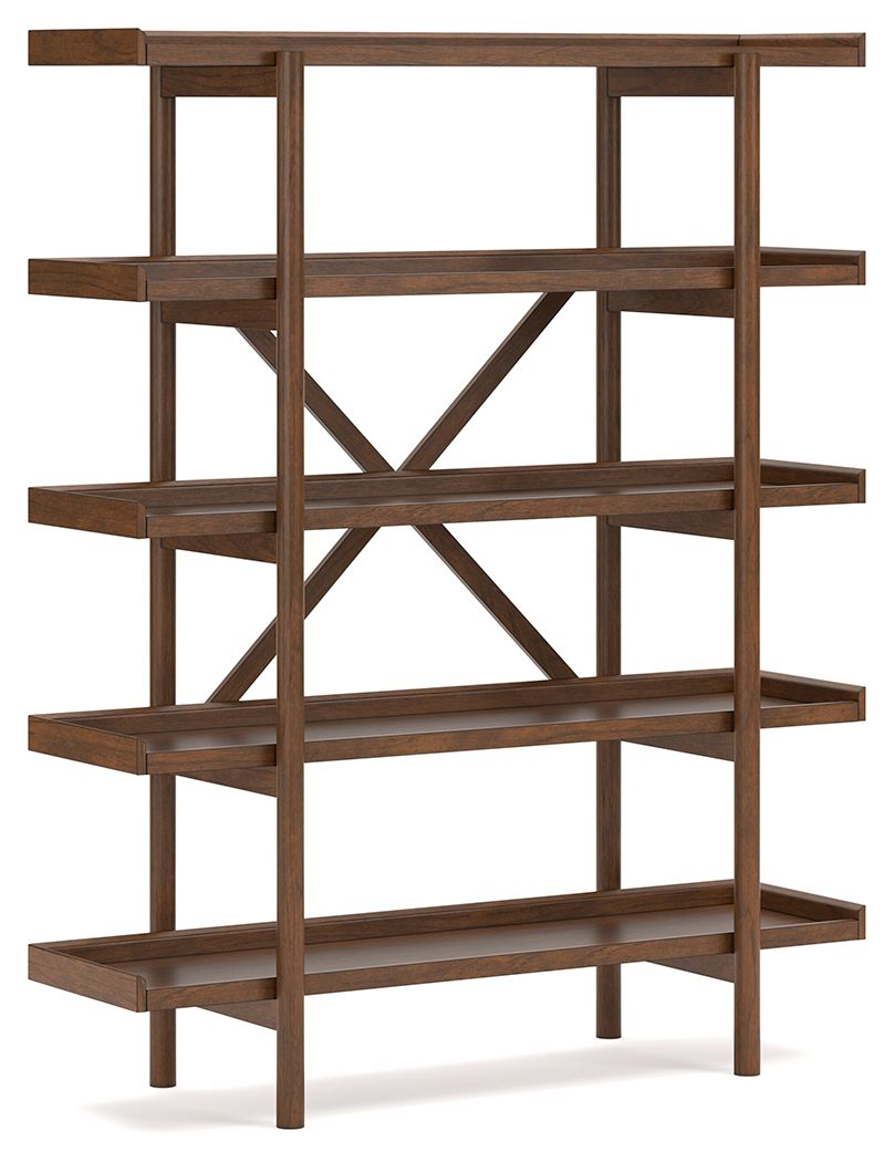 Lyncott - Bookcase - Brown