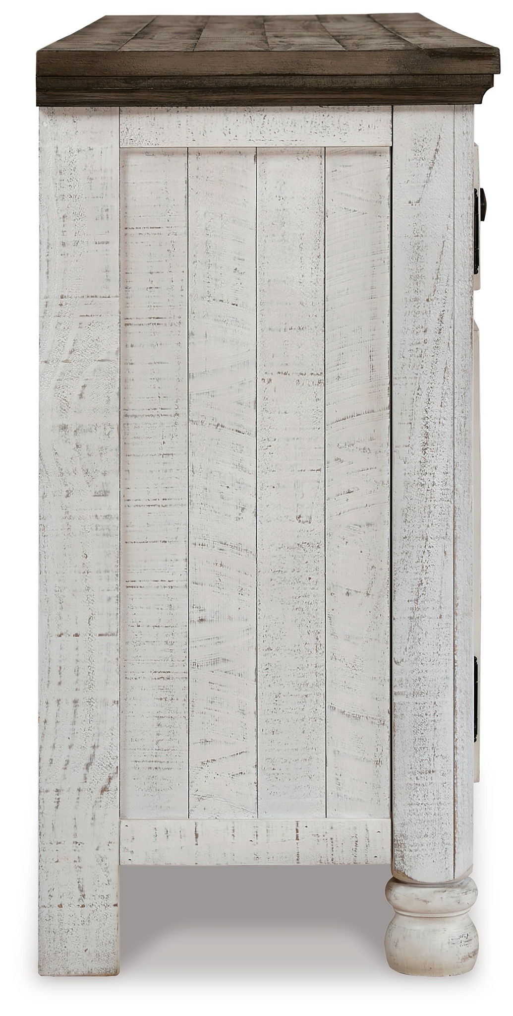 Havalance - Extra Large TV Stand - 4 Doors - Brown / Beige