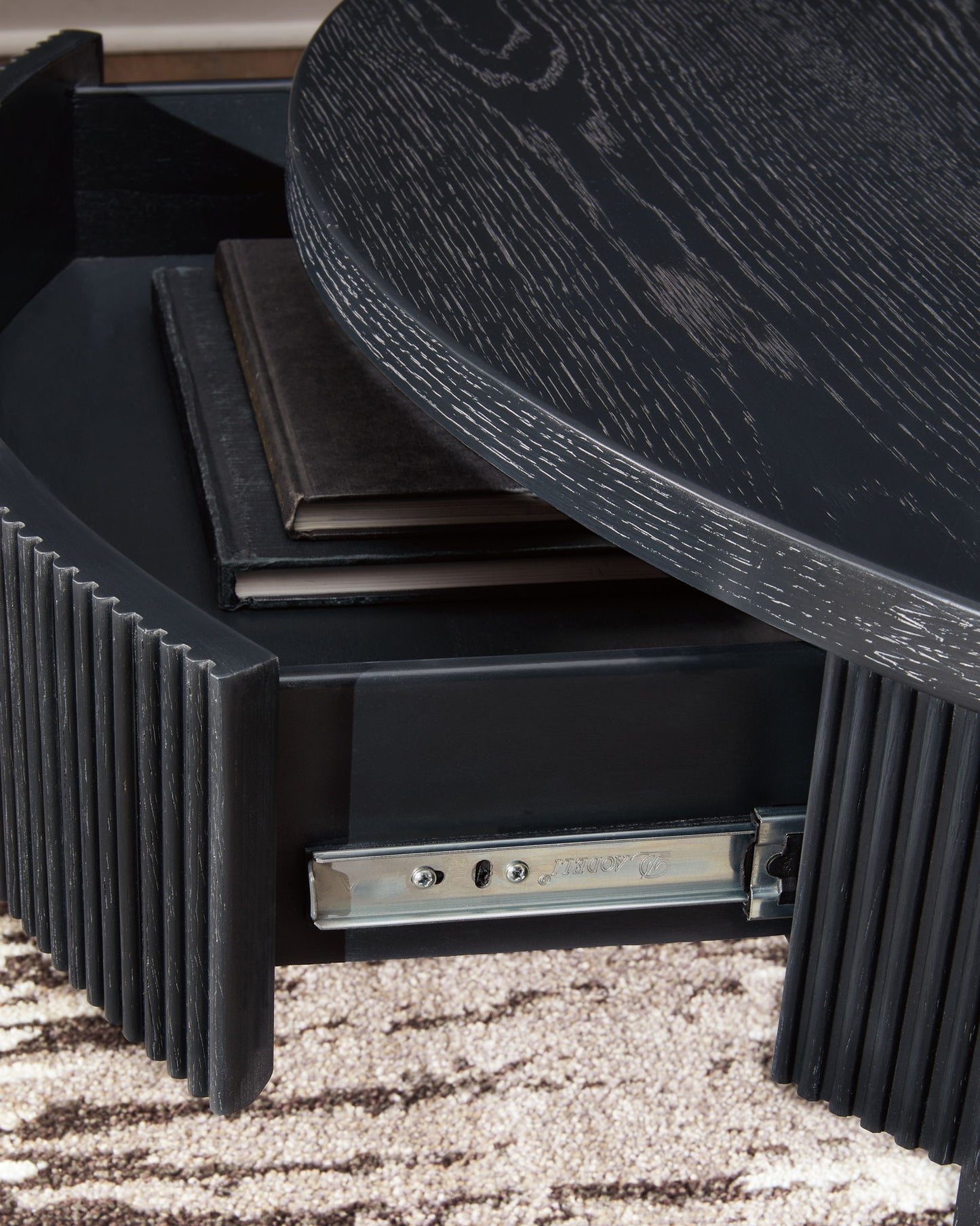 Marstream - Round Cocktail Table - Black