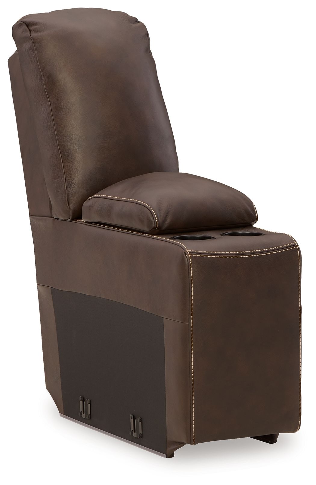 Dunleith - 9-Piece Power Reclining Sectional - Chocolate