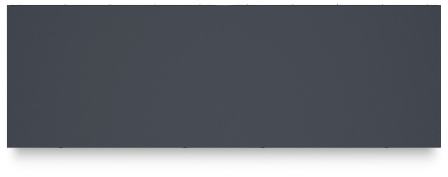 Simmenfort - Six Drawer Dresser - Navy Blue