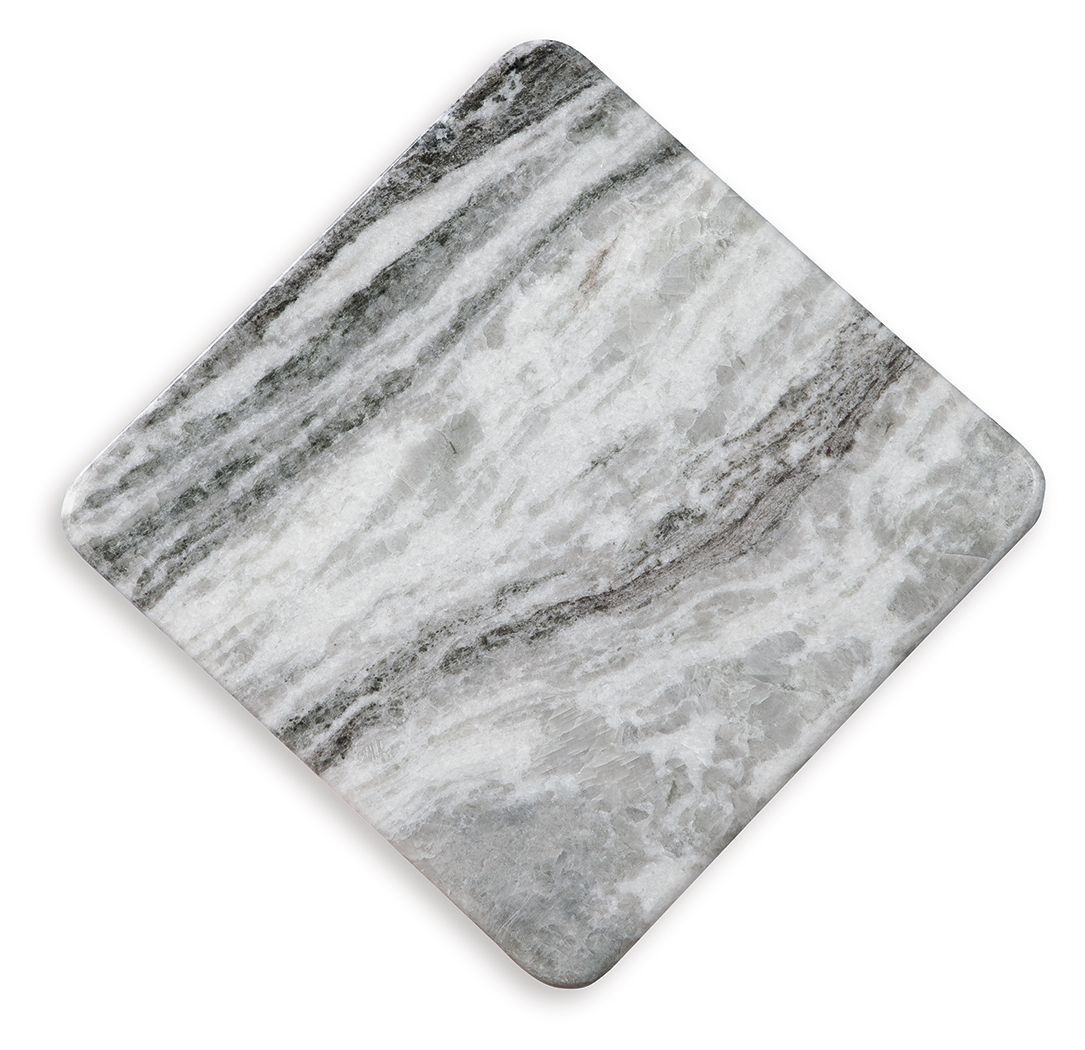 Keithwell - Square Accent Table - Gray