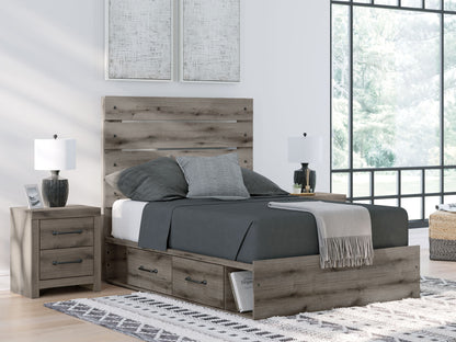 Graystorm - Panel Storage Bed