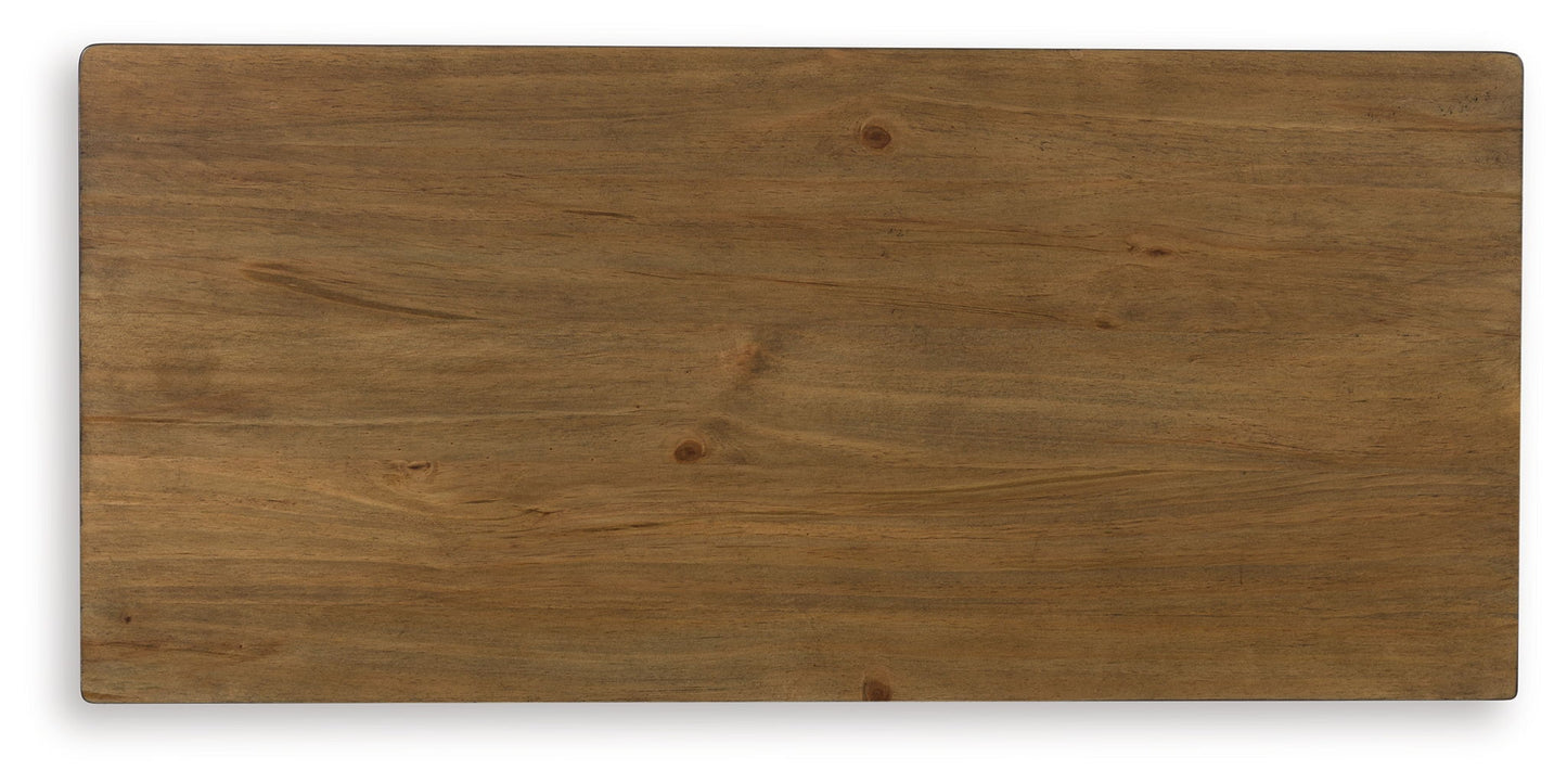 Feddinger - Five Drawer Chest - Medium Brown