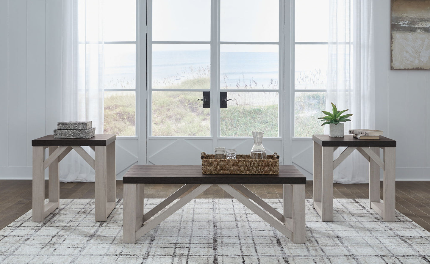 Dorrinson - Occasional Table Set (Set of 3) - Antique White
