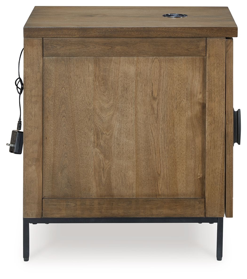 Torlanta - Chair Side End Table - Brown