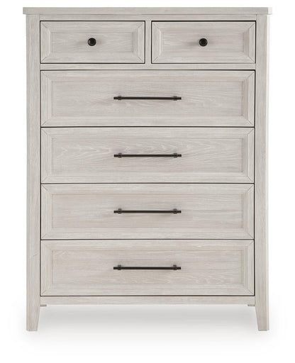Darbonton - Six Drawer Chest - Dove White