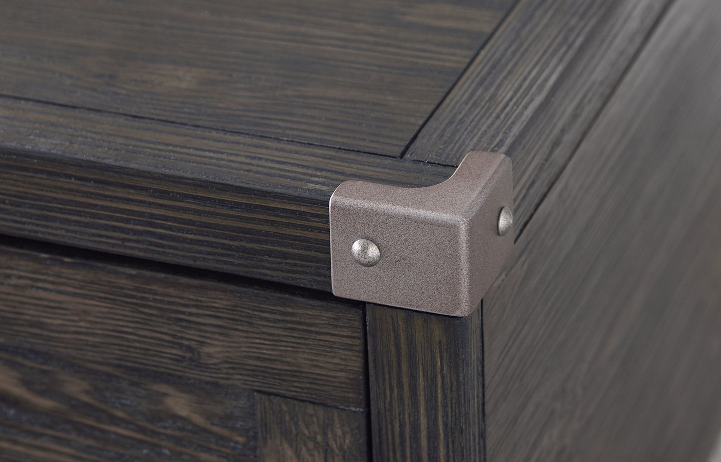 Todoe - Lift Top Cocktail Table - Dark Gray