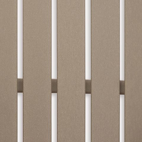 Seacliff Beach - Rectangular Counter Height Dining Table With Umbrella Option - Medium Brown