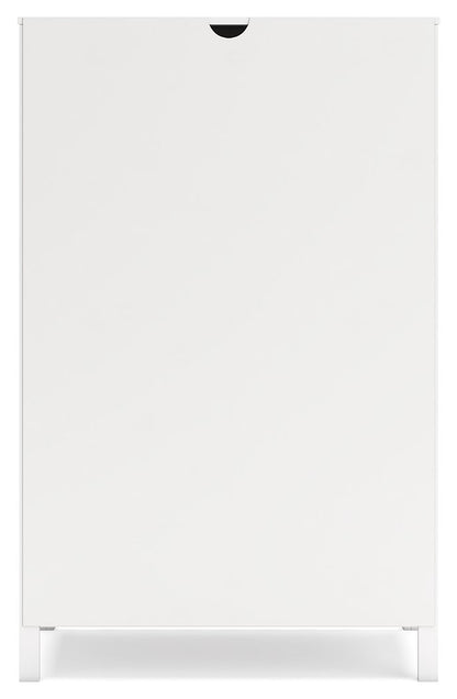 Hallityn - Five Drawer Chest - White