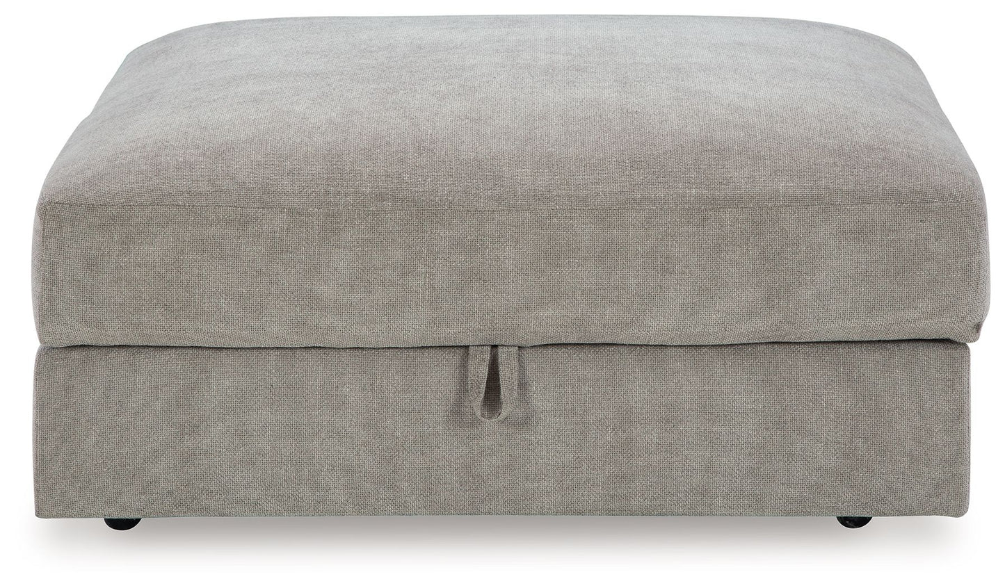 Aslan Court - Ottoman With Storage - Pebble