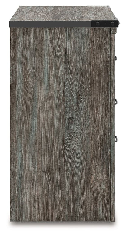 Frandern - Two Drawer Night Stand - Gray