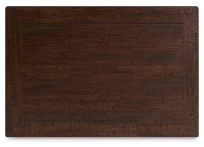 Valebeck - 5 Pc. - Counter Table With Wine Rack, 4 Swivel Stools - White / Brown