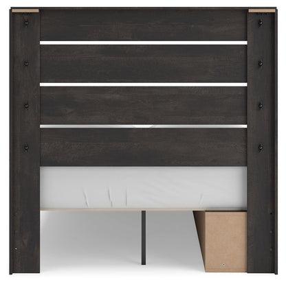 Hollivern - Panel Storage Bed