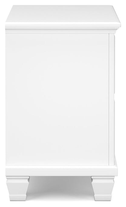 Fortman - Two Drawer Night Stand - White
