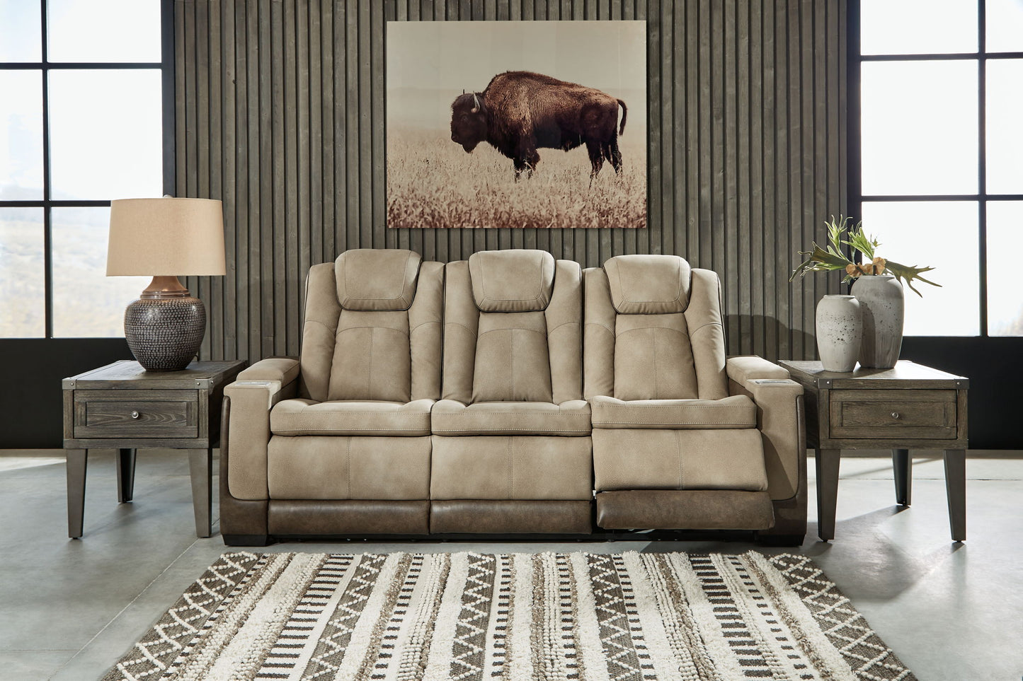 Next-Gen Durapella - Power Reclining Living Room Set