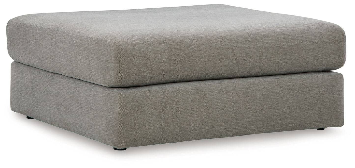 Avaliyah - Oversized Accent Ottoman - Ash