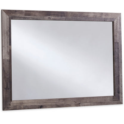 Derekson - Bedroom Mirror - Multi Gray