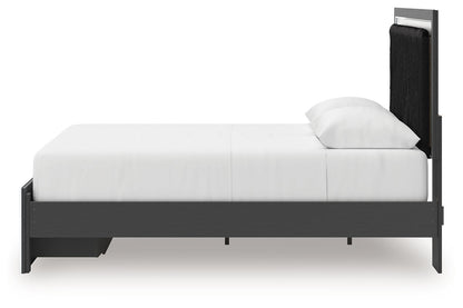Zuraleus - Upholstered Panel Platform Storage Bedroom Set