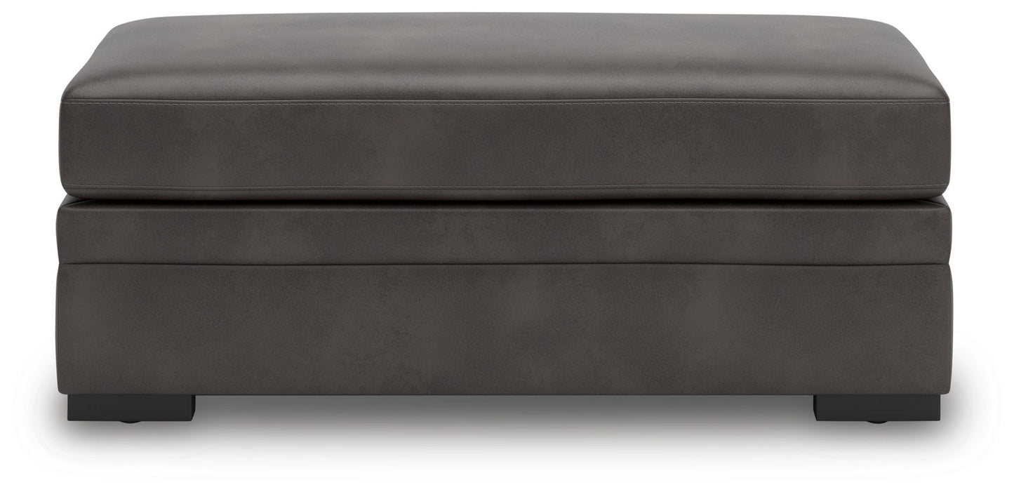 Lofton-Pike - Oversized Accent Ottoman - Shadow