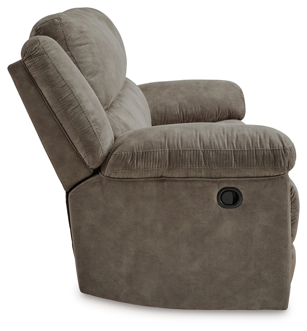 Laresview - 2 Seat Reclining Sofa - Fossil