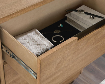 Pamaria - Five Drawer Chest - Light Brown