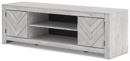 Cayboni - LG TV Stand With Fireplace Option