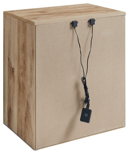 Hyanna - Two Drawer Night Stand - Tan Brown