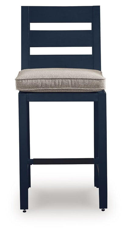 East Beach - Barstool (Set of 2) - Blue