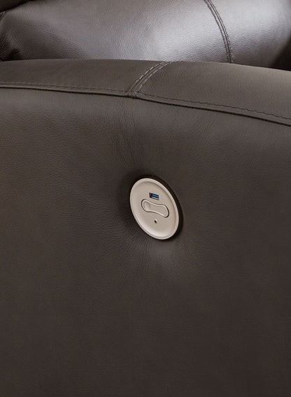Boxmere - Power Rocker Recliner - Storm