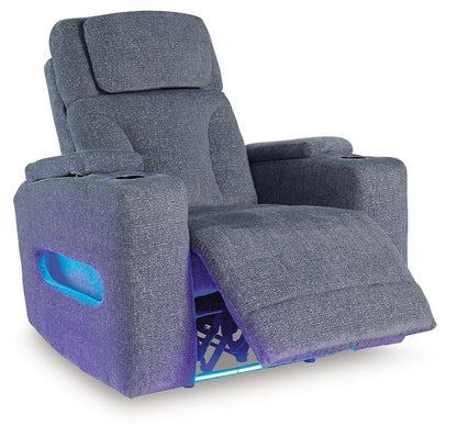 Studio Cave - Power Recliner - Steel