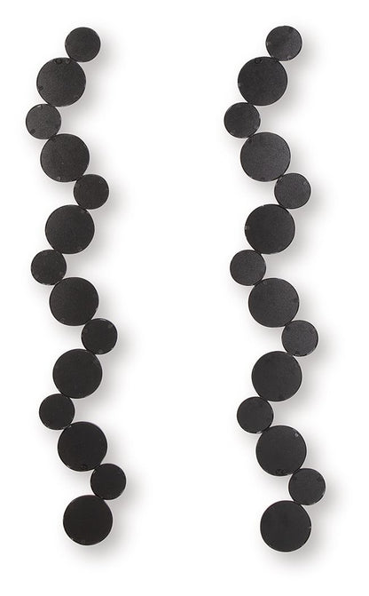 Vinler - Accent Mirror Set (Set of 2) - Black