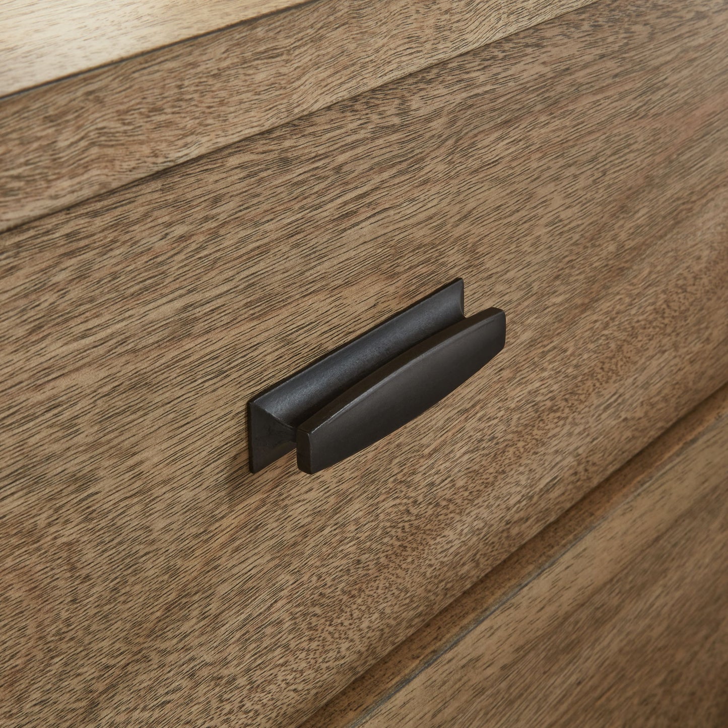 Tomtyn - Five Drawer Chest - Light Brown