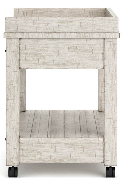 Carynhurst - Printer Stand - Whitewash