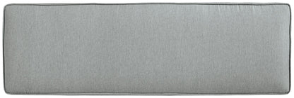 Elite Park - Bench With Cushion - Gray