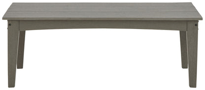 Visola - Rectangular Cocktail Table - Gray