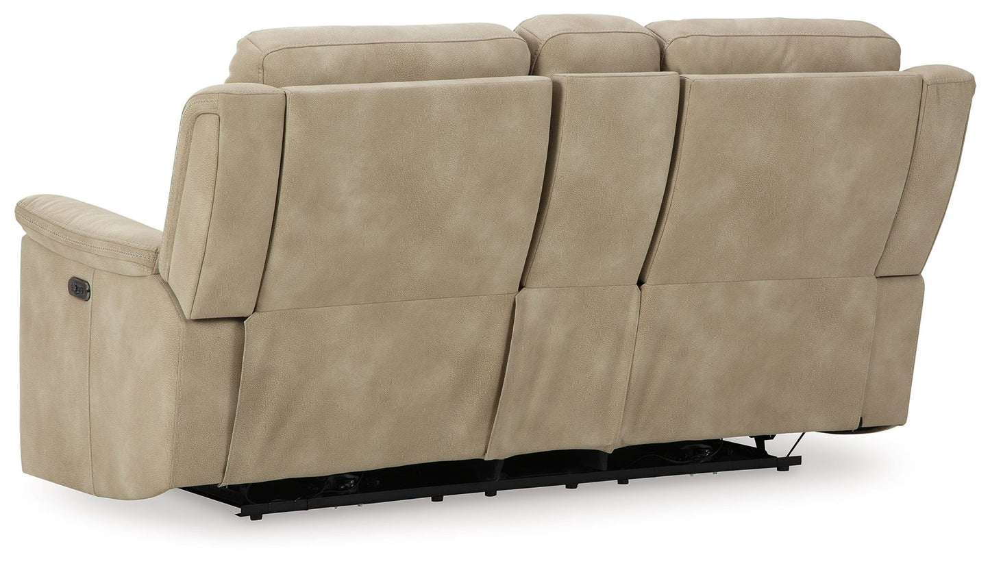 Next-Gen Durapella - Reclining Power Loveseat With Console
