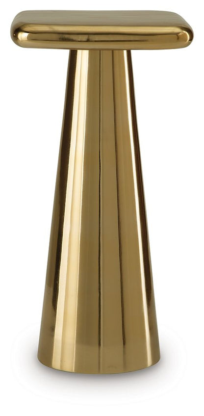 Dallenburg - Accent Table - Gold Finish